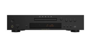 Onkyo C-30 CD-Player in Schwarz mit Display, CD-Laufwerk und Kopfhöreranschluss im Test.